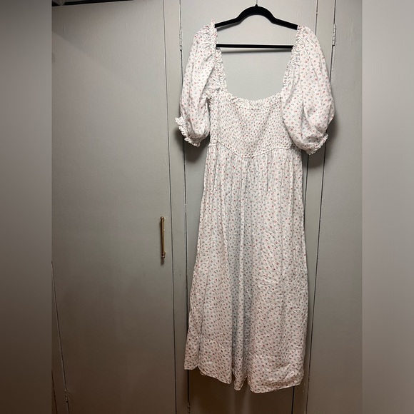 Doen Siena Shirred Floral Print dress - Picture 4 of 4